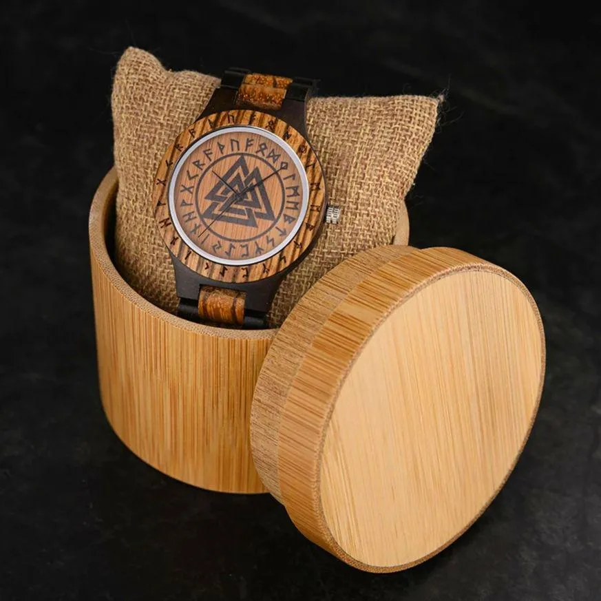 Wooden Viking Watch VALKNUT