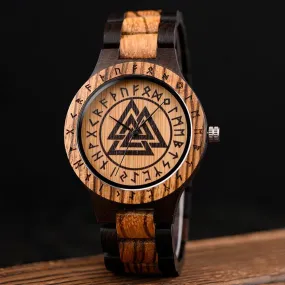 Wooden Viking Watch VALKNUT