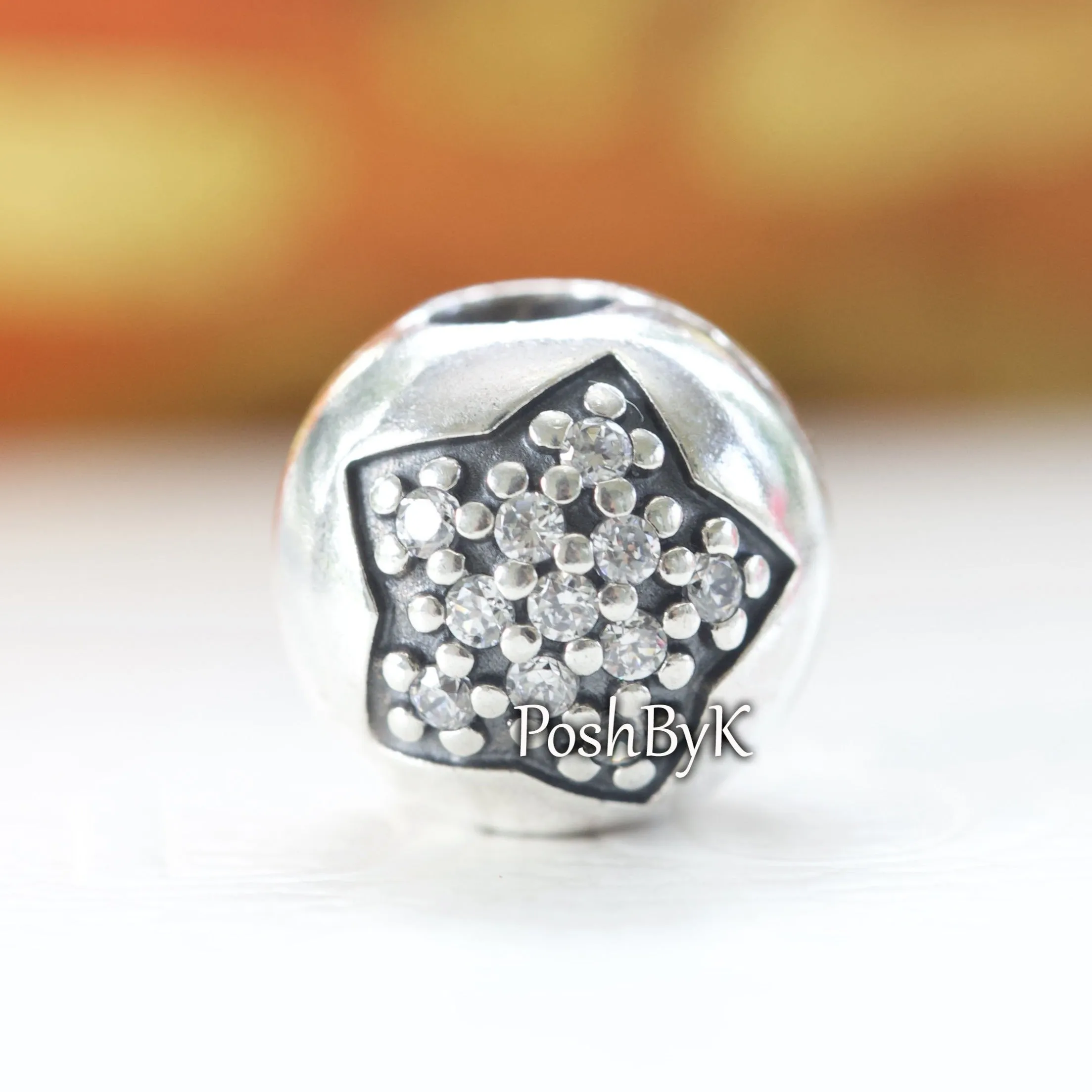 You're A Star Clip Charm 791056CZ